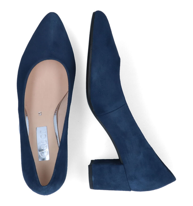 Gabor Escarpins classiques en Bleu foncé pour femmes (315295)