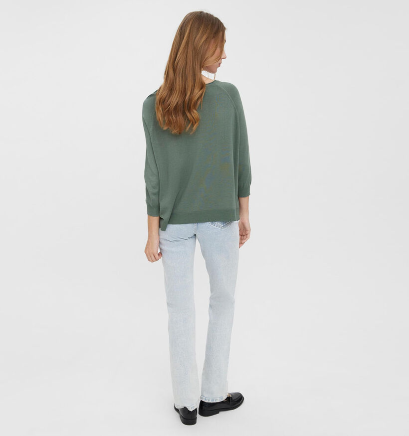Vero Moda Ellie Pull en Vert pour femmes (338146)