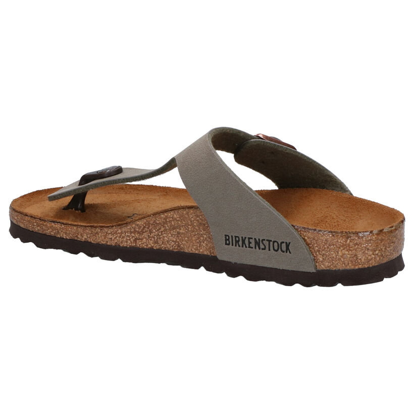 Birkenstock Gizeh Zwarte Teenslippers voor jongens (338075)