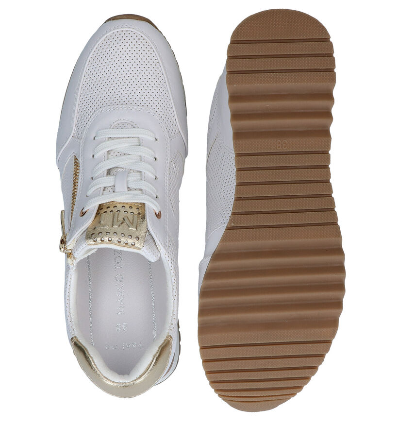 Marco Tozzi Chaussures à lacets en Blanc en simili cuir (286729)