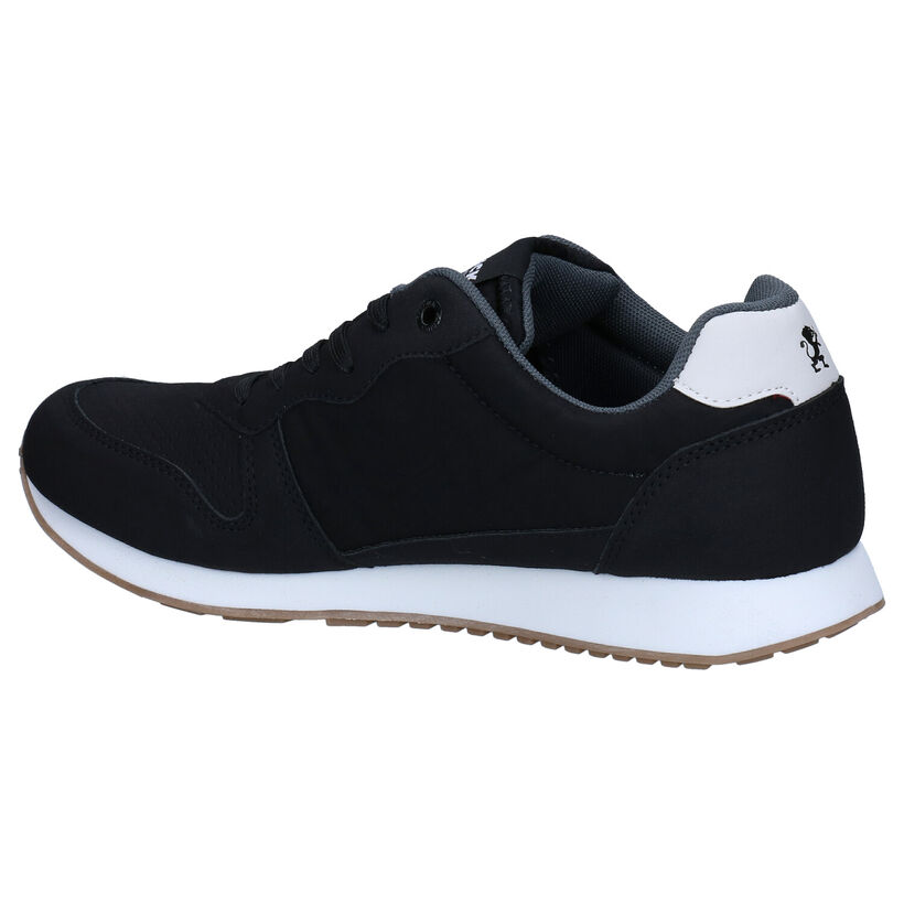 Patrick Vegan Zwarte Sneakers in stof (291122)