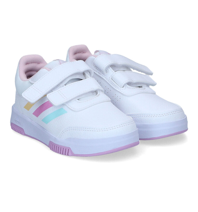 adidas Tensaur Sport Baskets en Blanc pour filles (311309)