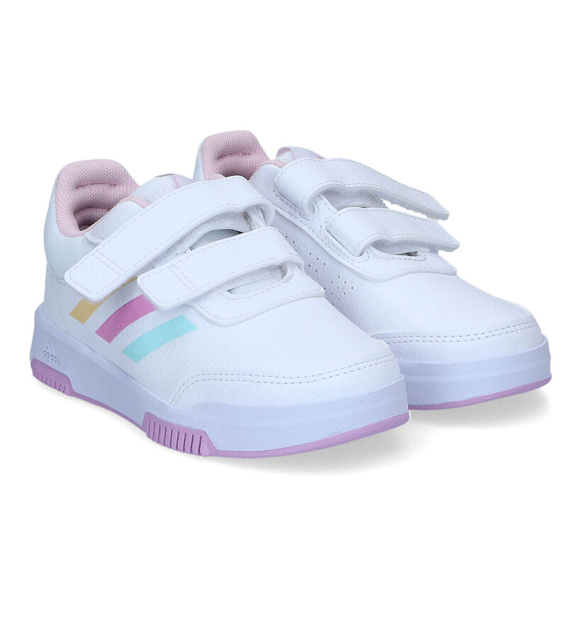 adidas Tensaur Sport 2.0 Baskets en Blanc pour filles (350224)