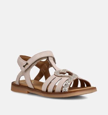 STONES and BONES Sandalen Goud/Roze