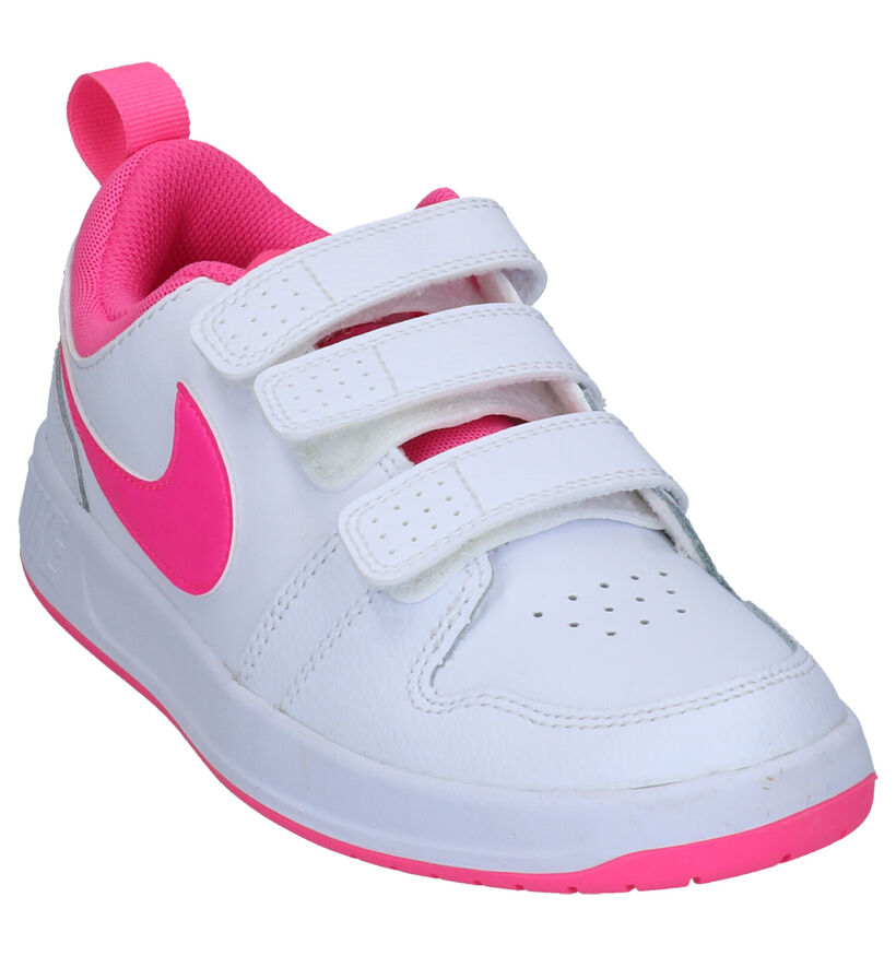 Nike Pico 5 Witte Sneakers in kunstleer (253958)