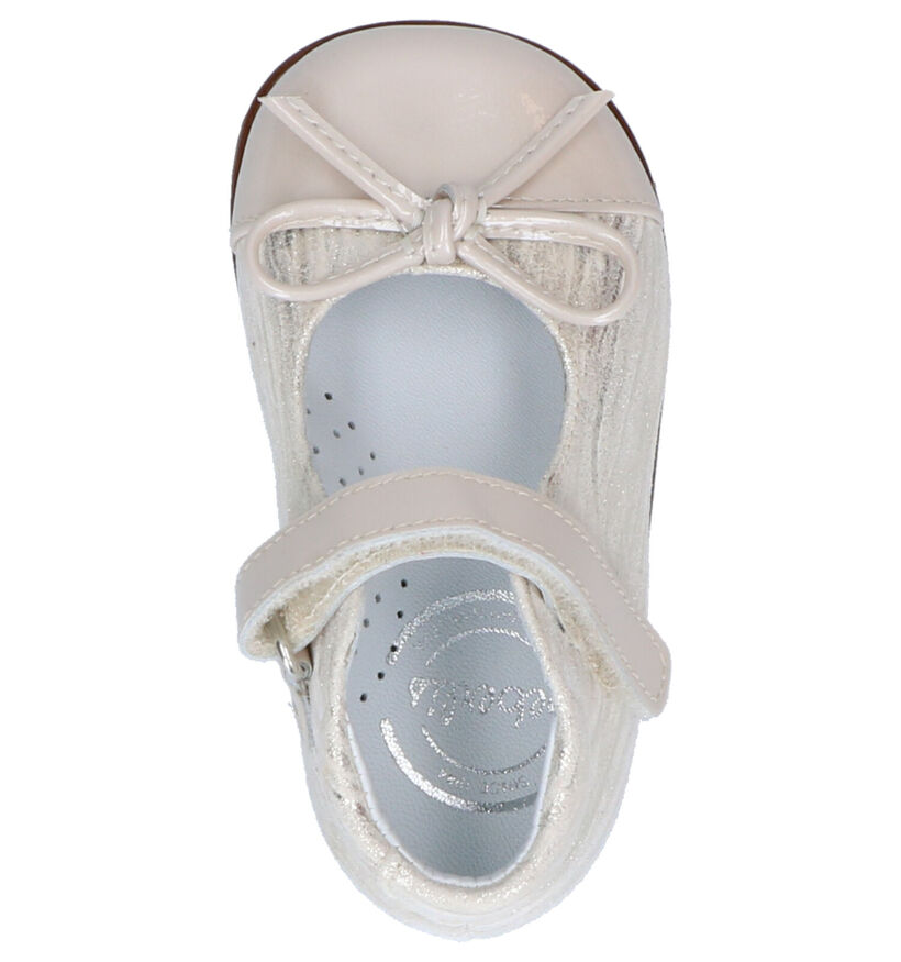 Beberlis Chaussures pour bébé en Beige clair en nubuck (273015)