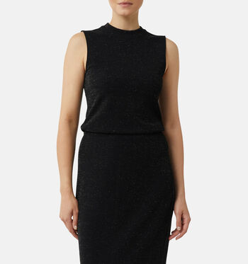 Débardeur noir comma Débardeurs Noir