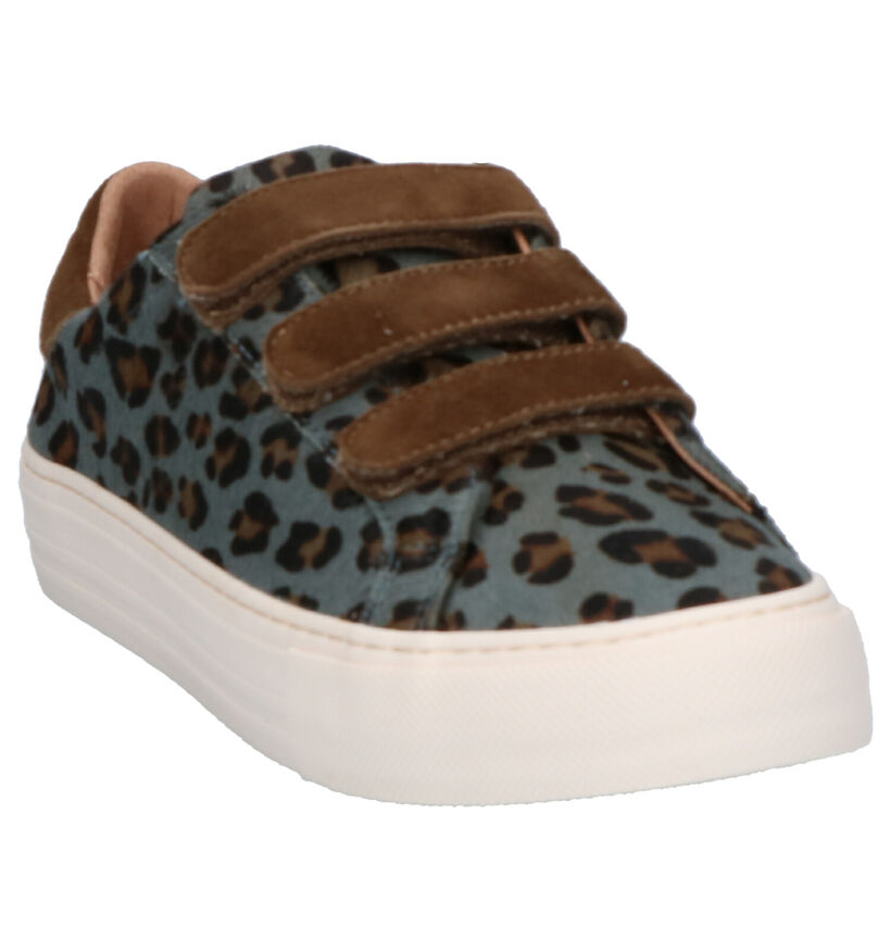 No Name Arcade Baskets en Bleu en daim (261483)