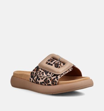 Gabor Best Fitting Slippers Bruin/Groen