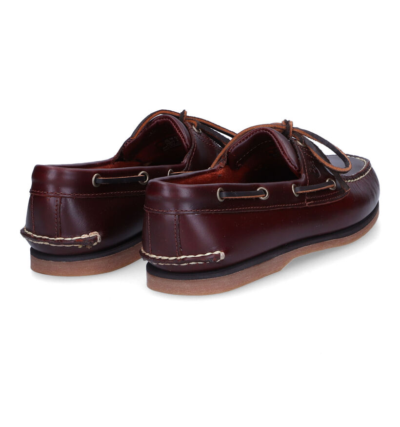 Timberland Classic Boat 2 Eye Chaussures bateau en Marron en cuir (303814)