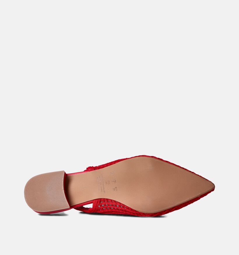 Valentina Rode Slingback Ballerina's voor dames (357733)