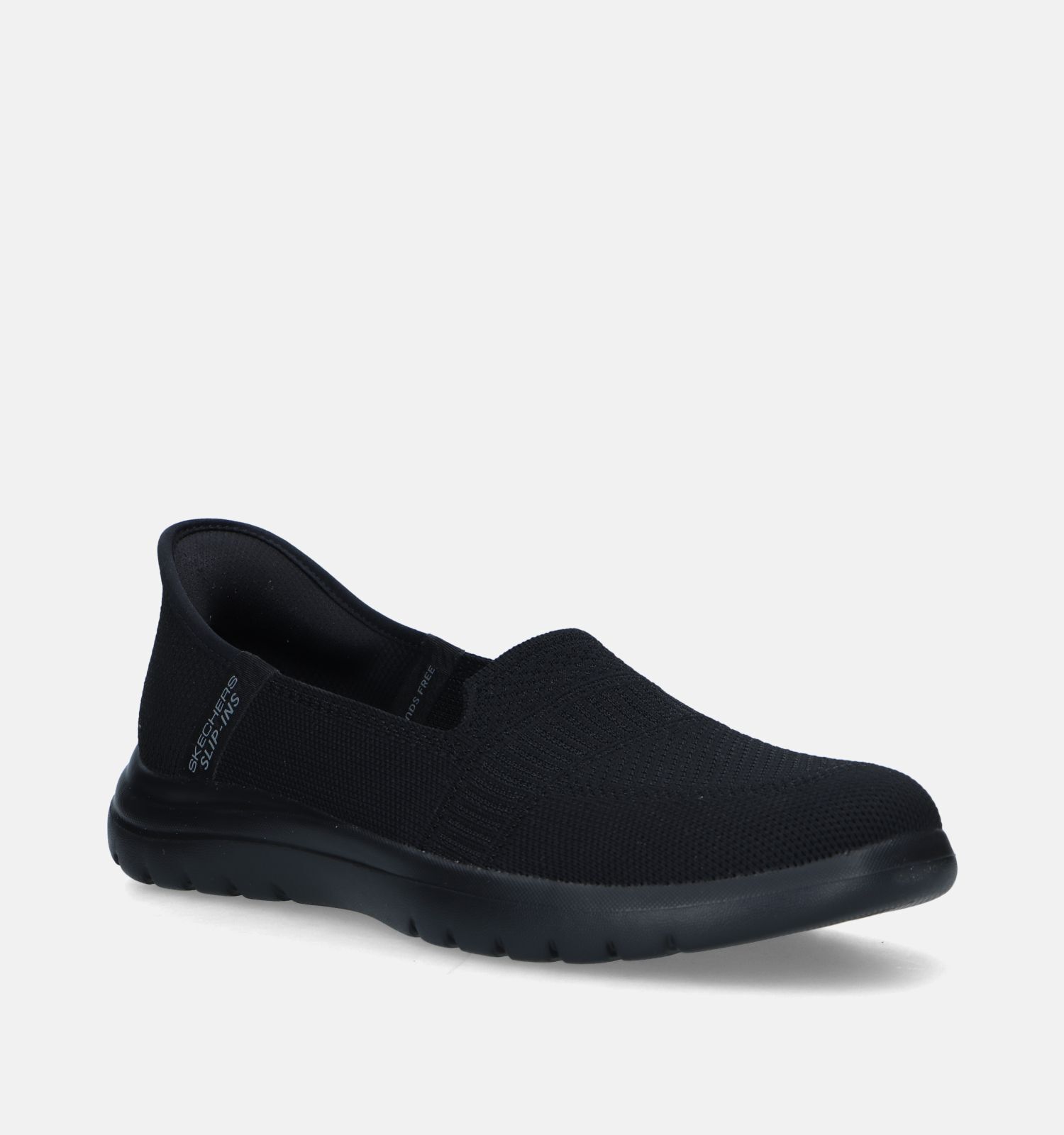 Skechers dames zwart instappers shop