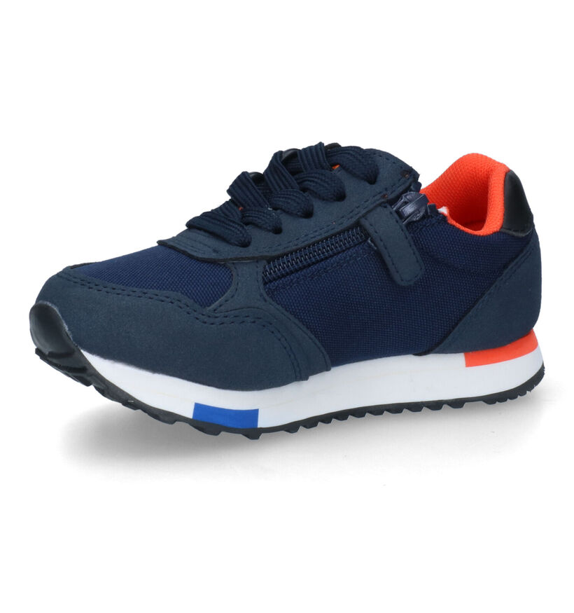 Milo & Mila Blauwe Sneakers voor jongens (313163)