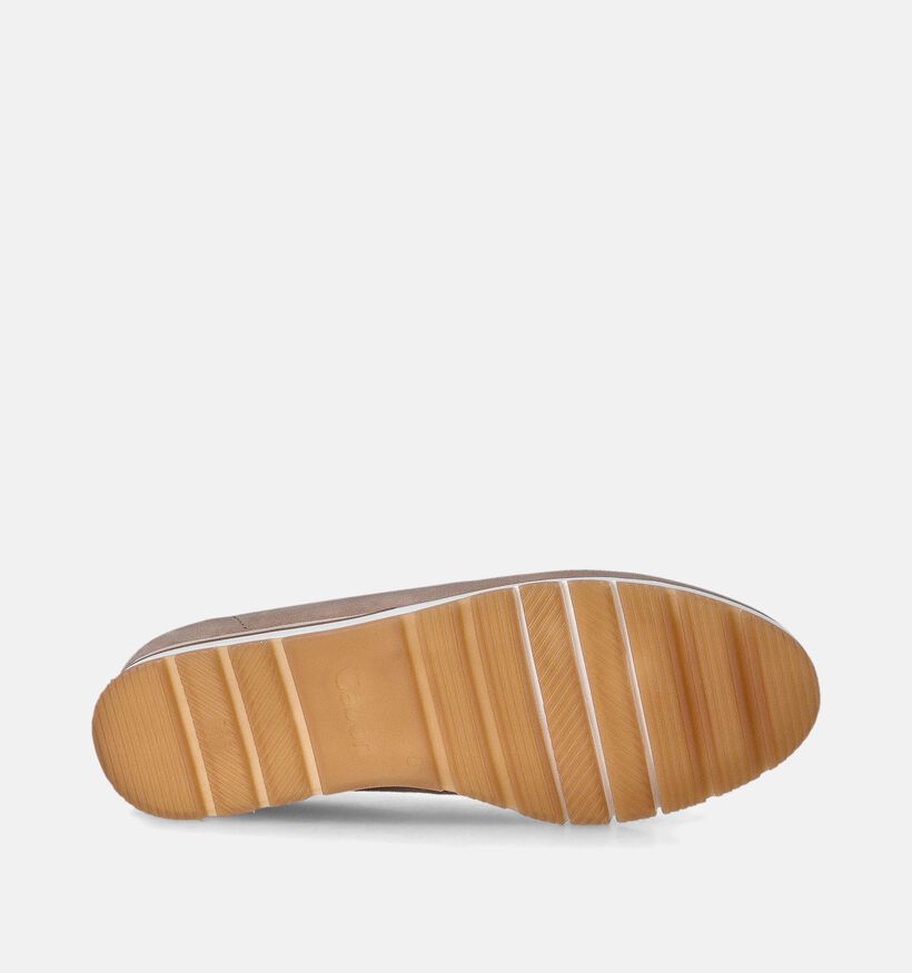 Gabor OptiFit Beige Instappers voor dames (352032) - geschikt voor steunzolen