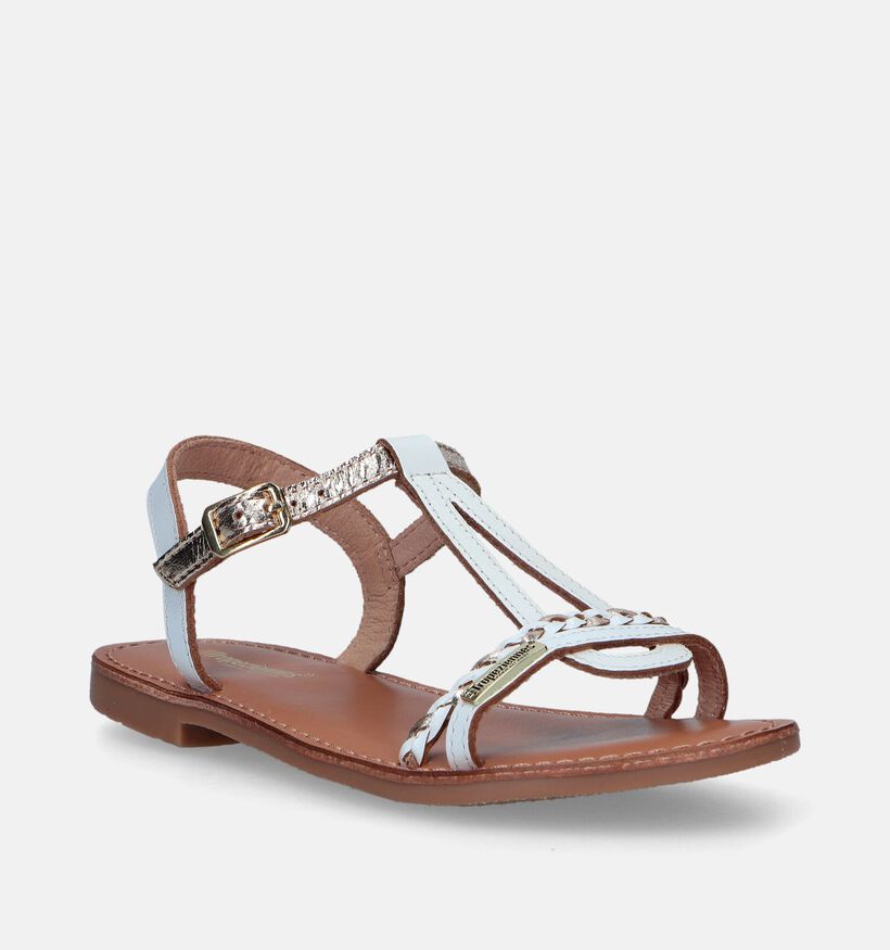 Les Tropeziennes Badou Witte Sandalen voor meisjes (340798)