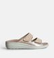 Comfort Plus Slippers op sleehak Goud voor dames (357735)