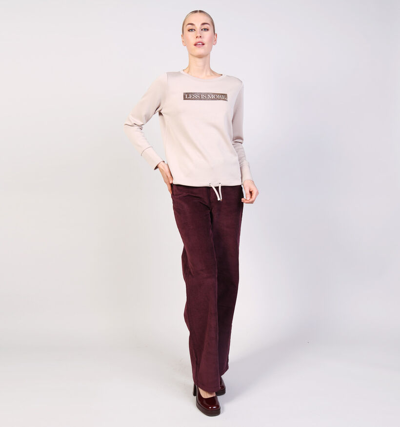 comma Pull en Taupe comma Pull en Taupe pour femmes (364849)