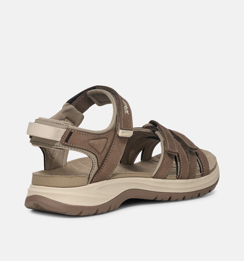 Teva Tirra Sport Leather Bruine Wandelsandalen voor dames (370885)