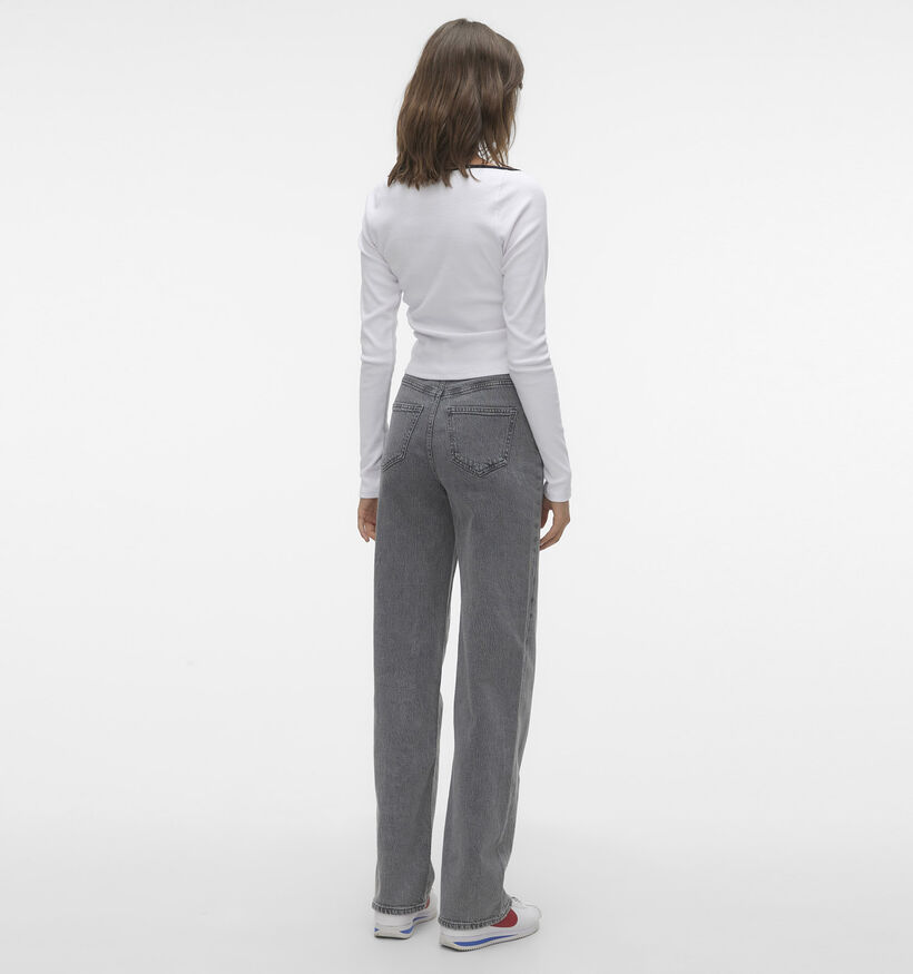 Vero Moda Tessa L30 Wide Leg Grijze Jeans voor dames (361210)
