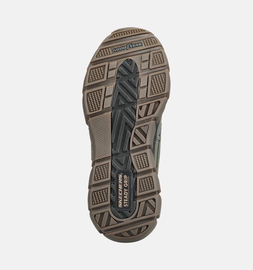 Skechers  Respected Swamper Chaussures outdoor en Vert kaki pour hommes (379536)