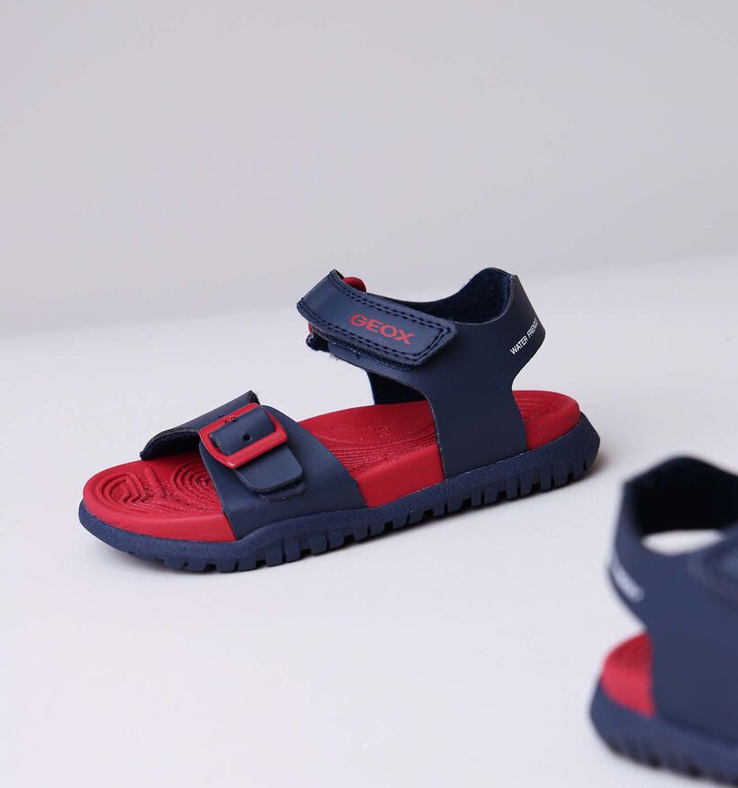 Geox Fusbetto Blauwe Sandalen voor jongens (337607)