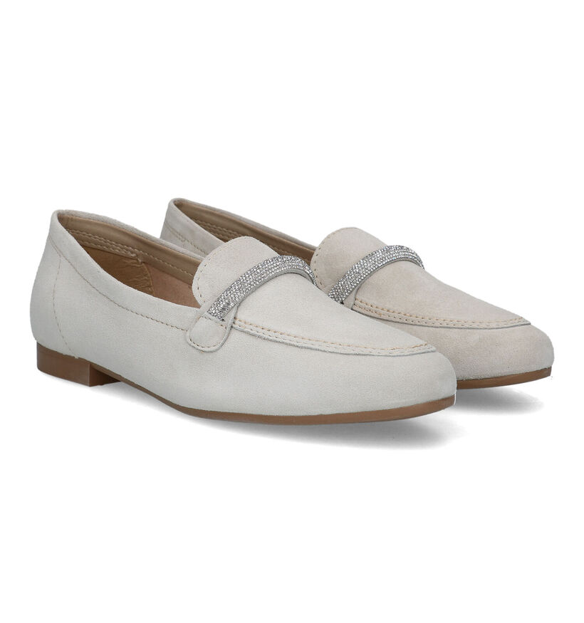 Tamaris Loafers en Beige en daim (322161)