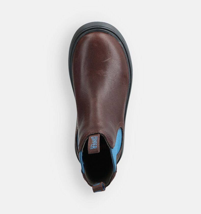Camper Bottines Chelsea en Marron pour filles (373801)