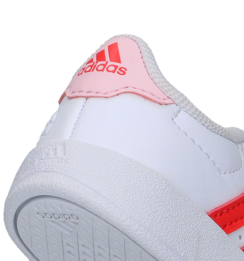 adidas Breaknet 2.0 CF Witte Sneakers voor meisjes (324676) - geschikt voor steunzolen