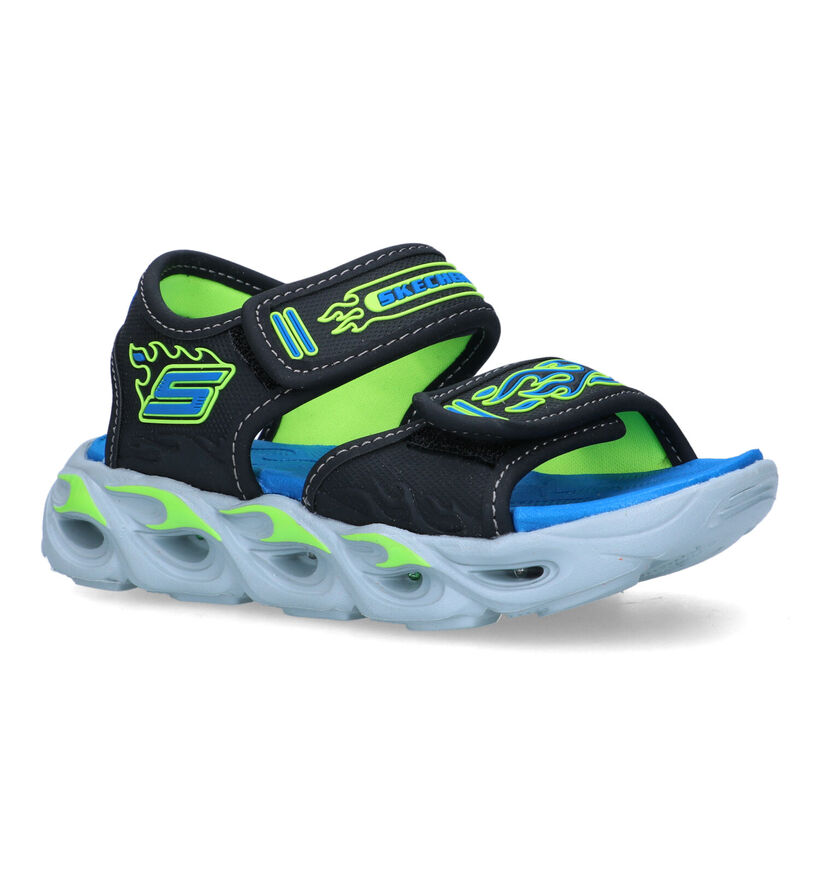 Skechers S Lights Sandales en Bleu pour garçons (323339)