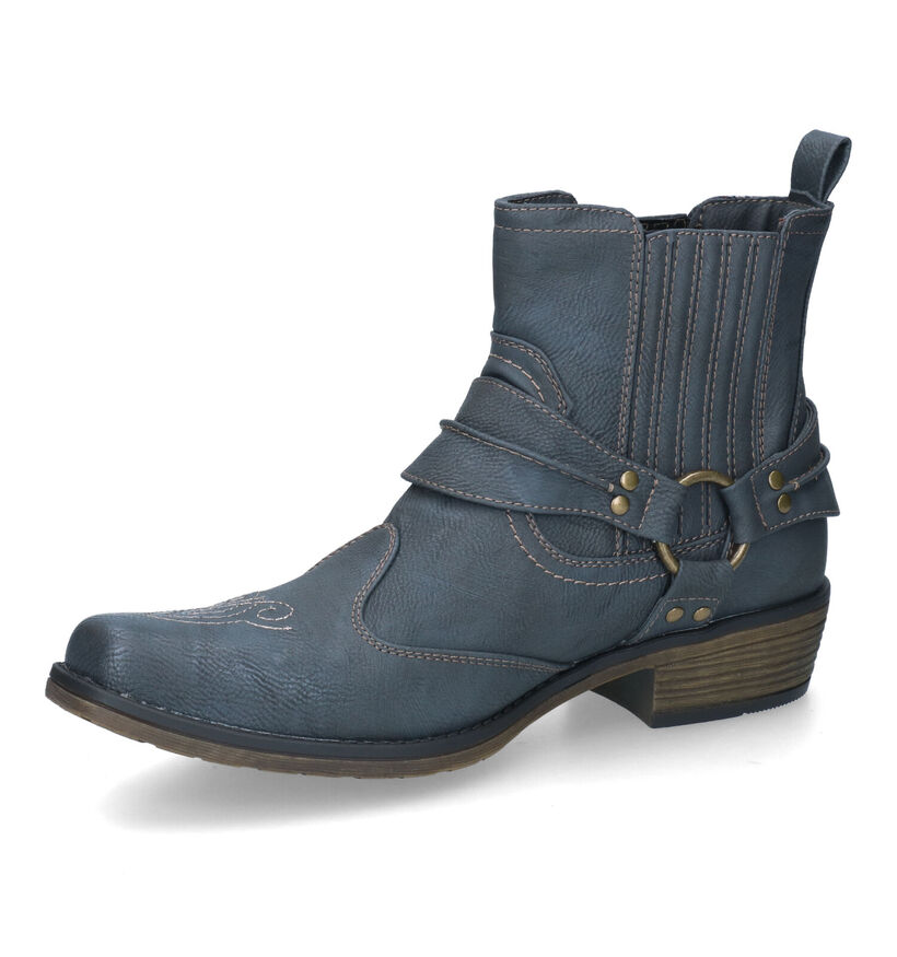 Mustang Grijze Boots in kunstleer (316305)