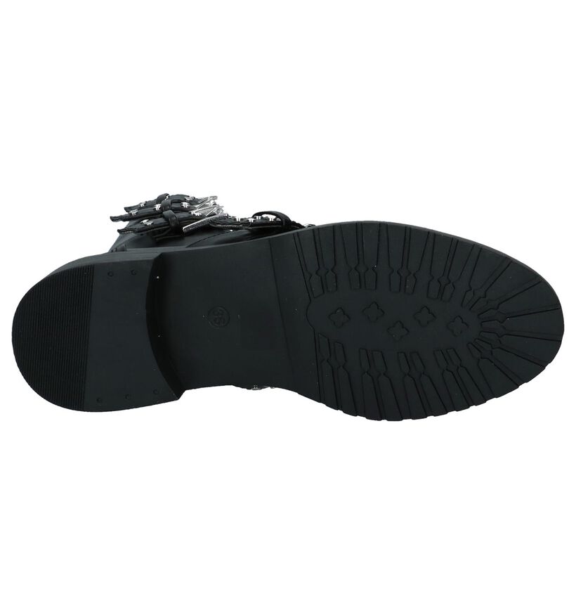 Zwarte Stoere Korte Laarzen La Strada, , pdp