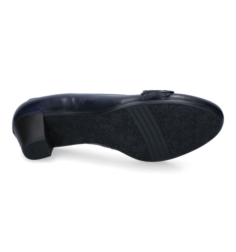Gabor OptiFit Blauwe Pumps in leer (315272)