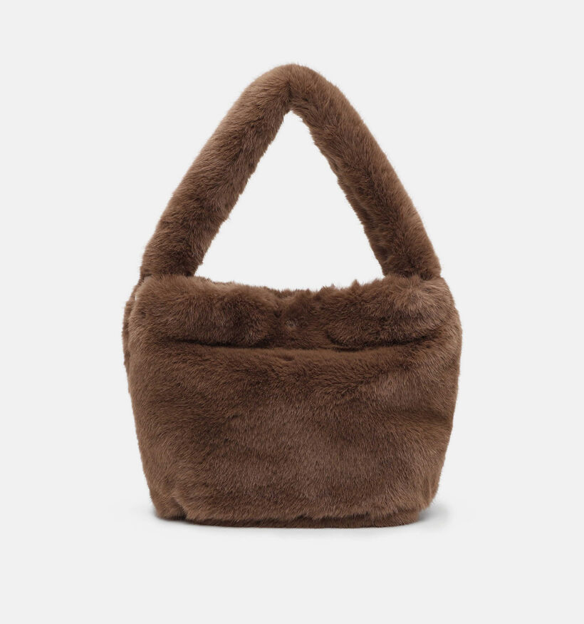 Emily & Noah Grasse Rue 09 Donkerbruine Schoudertas voor dames (378883)