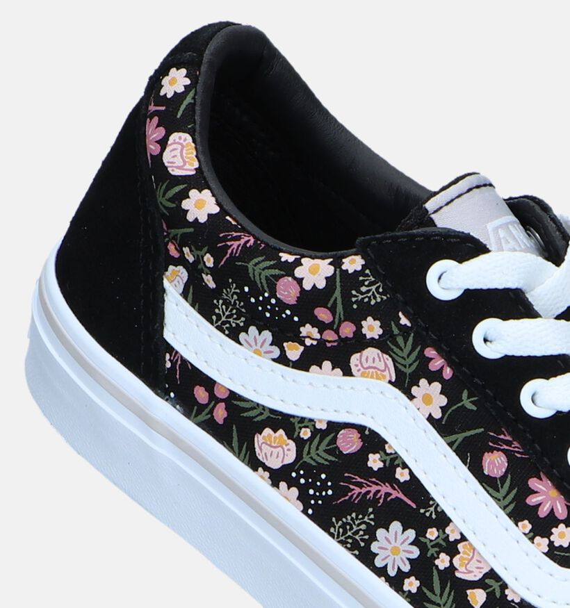 Vans Ward Baskets en Noir pour filles (343930)