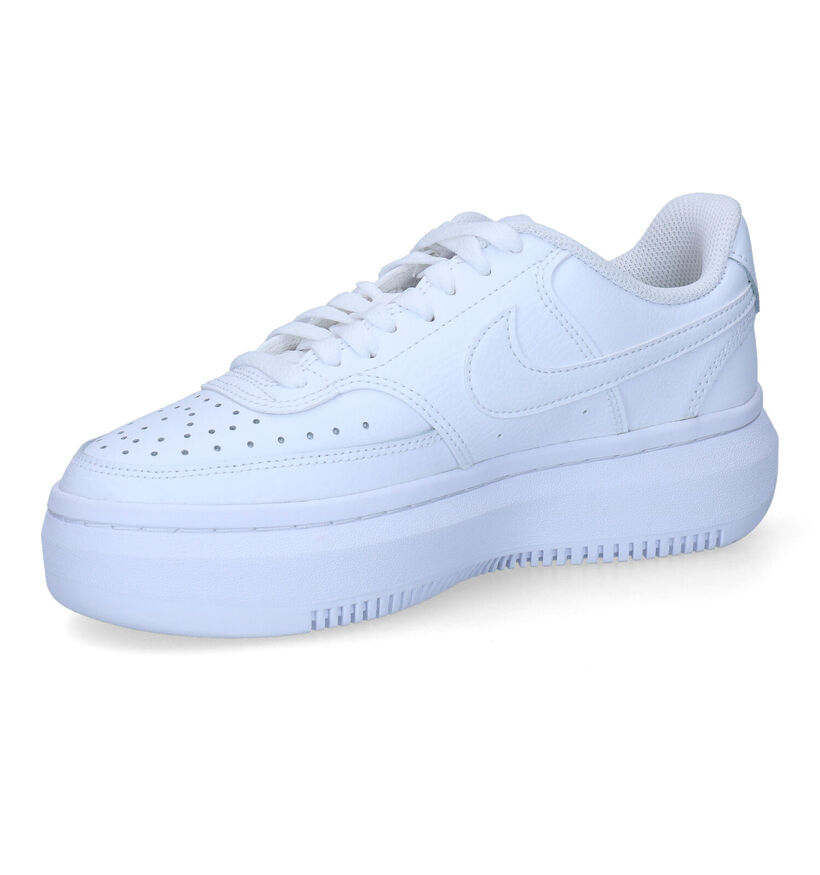 Nike Court Vision Alta Zwarte Sneakers voor dames (324625)