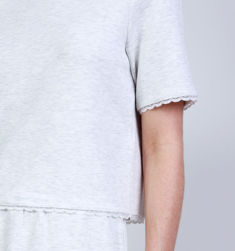 Vero Moda Jade T-shirt en Gris pour femmes (369374)