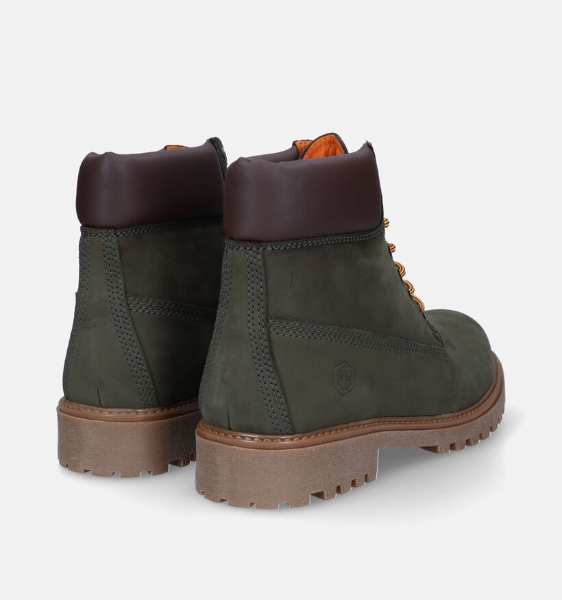 Lumberjack River Kaki Bottines voor heren (329970) - geschikt voor steunzolen