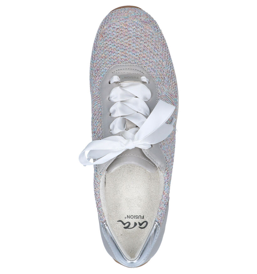 Ara Chaussures plates en Gris clair en textile (272299)