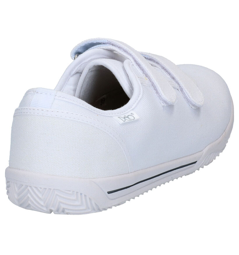 Deto Witte Sportschoenen voor meisjes, jongens (293536) - geschikt voor steunzolen