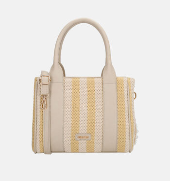 Charm London Handtassen Geel/Bruin