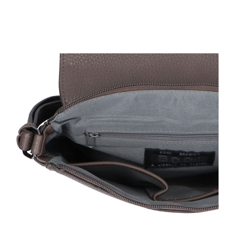BOO! Salto Sac porté croisé en Brun en simili cuir (302321)
