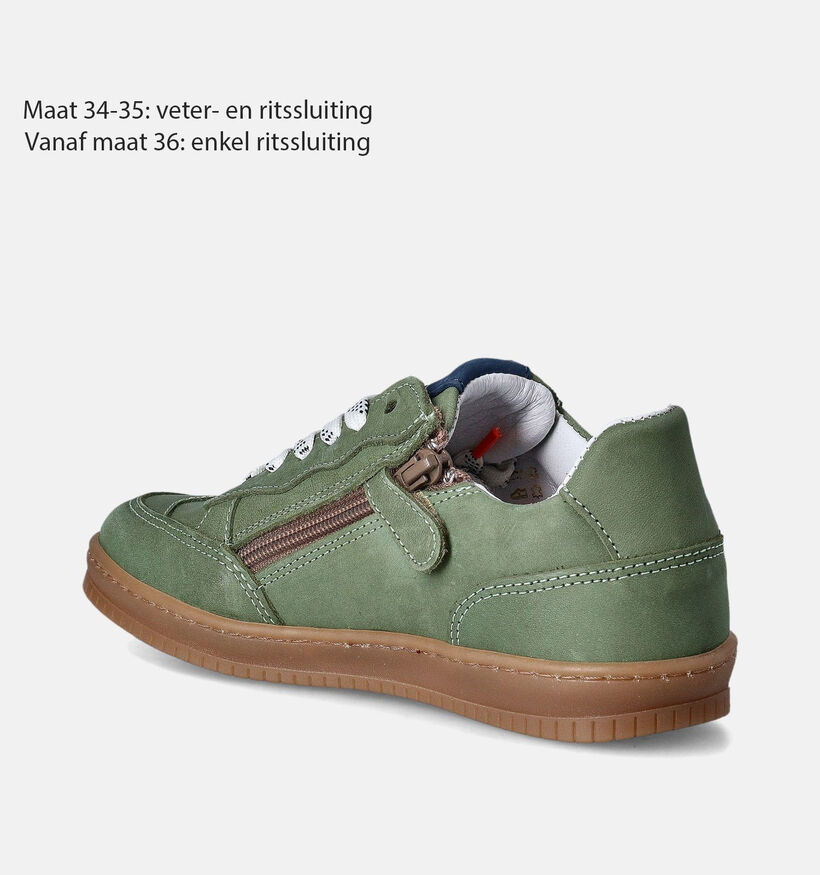 Bana & Co Chaussures à lacets en Vert pour garçons (355512)