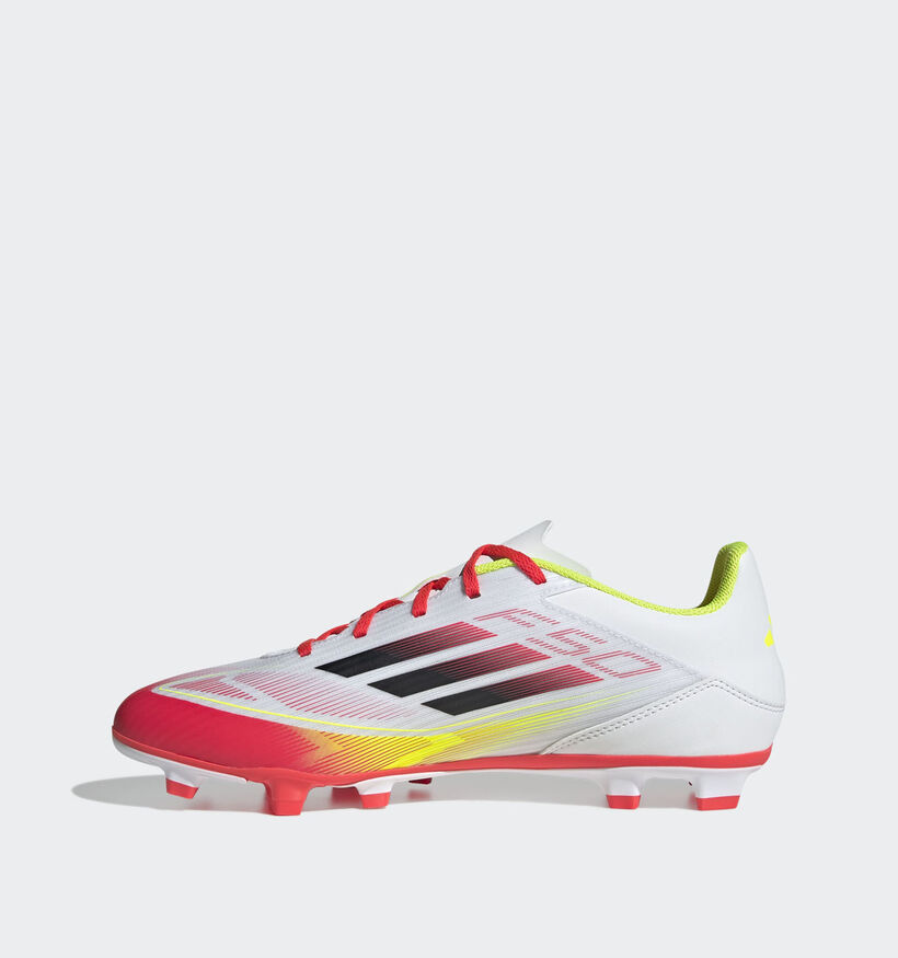adidas F50 Club Chaussures de foot en Blanc pour hommes (366389) - pour semelles orthopédiques