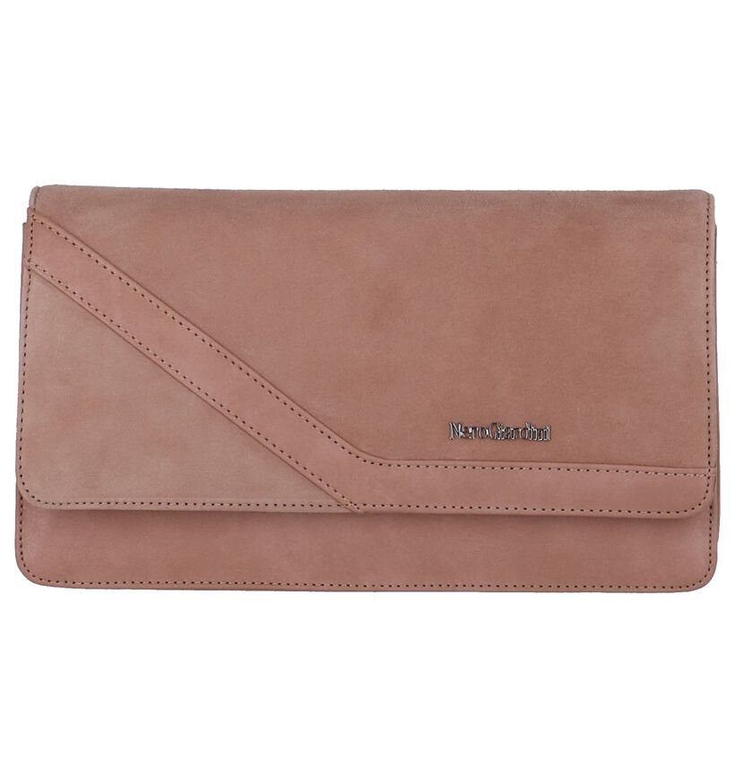 Roze Clutch NeroGiardini in kunstleer (245596)