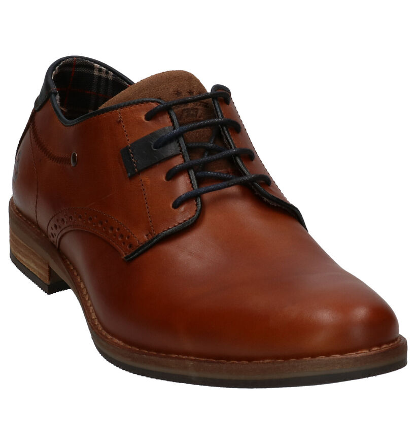 Bullboxer Cognac Geklede Schoenen in leer (267071)