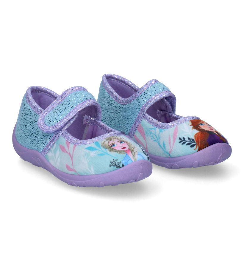 Frozen Pantoufles fermées en Violet pour filles (304652)