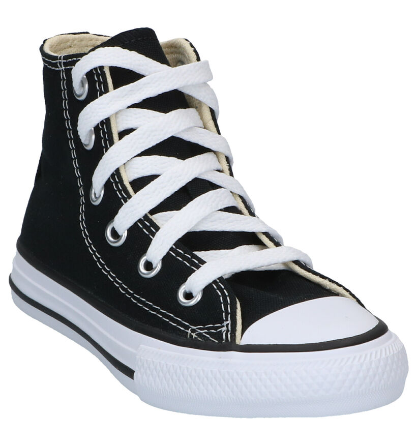 Chuck Taylor All Star Baskets montantes en Noir en textile (266010)