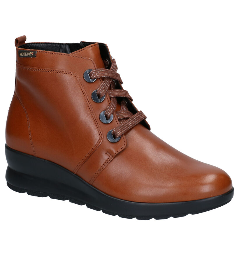 Mephisto Philipa Bottillons à talons en Noir en cuir (298104)