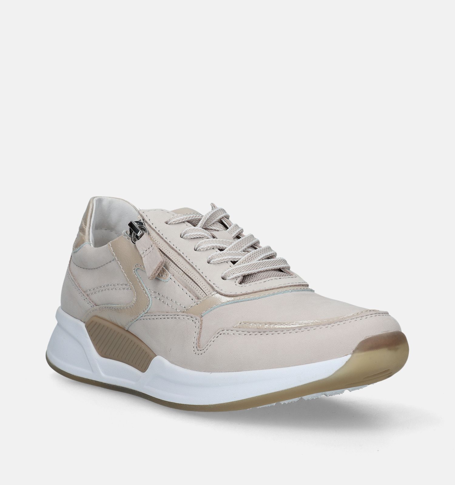 Gabor Rollingsoft Beige Sneakers Dames Sneakers Online op TORFS.BE