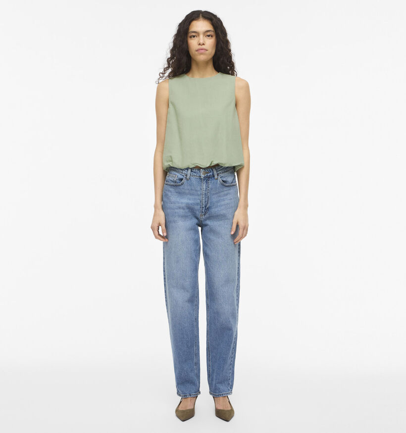 Vila Prisilla D&eacute;bardeur Balloon en Vert pour femmes (369474)